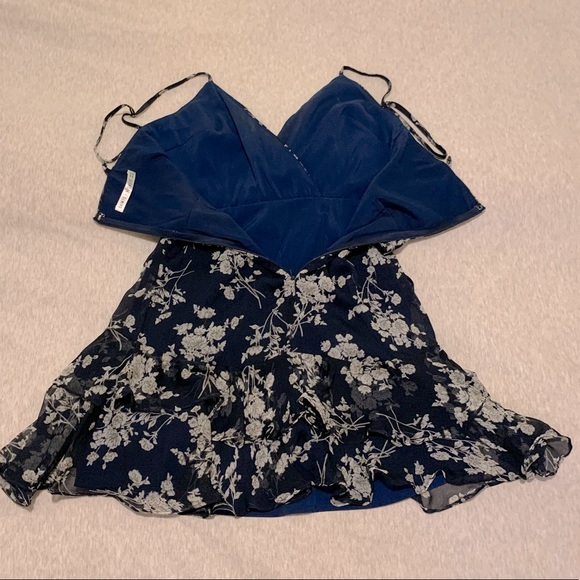 🙏🏼 Saints + Secrets Navy Blue Mini Dress 🙏🏼 - Picture 10 of 10